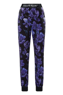 Joggingbyxor Blommor