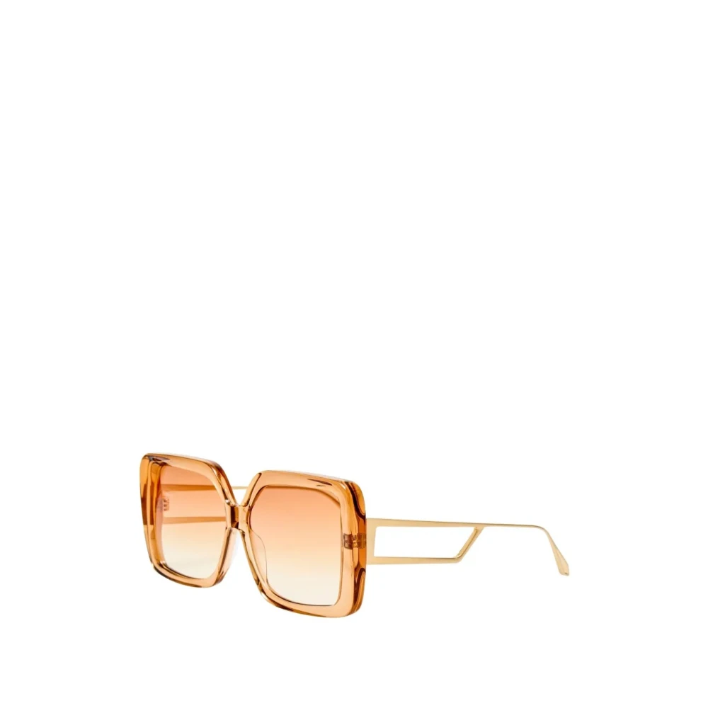 Linda Farrow Orange Sunglasses, Female, 59 Mm, Sunglasses