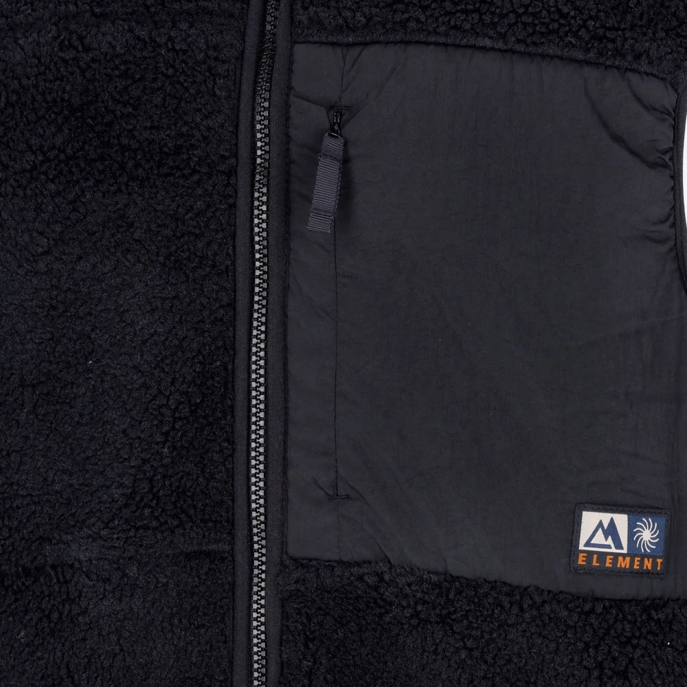 Element Sherpa Herenvest Flint Zwart Black Heren