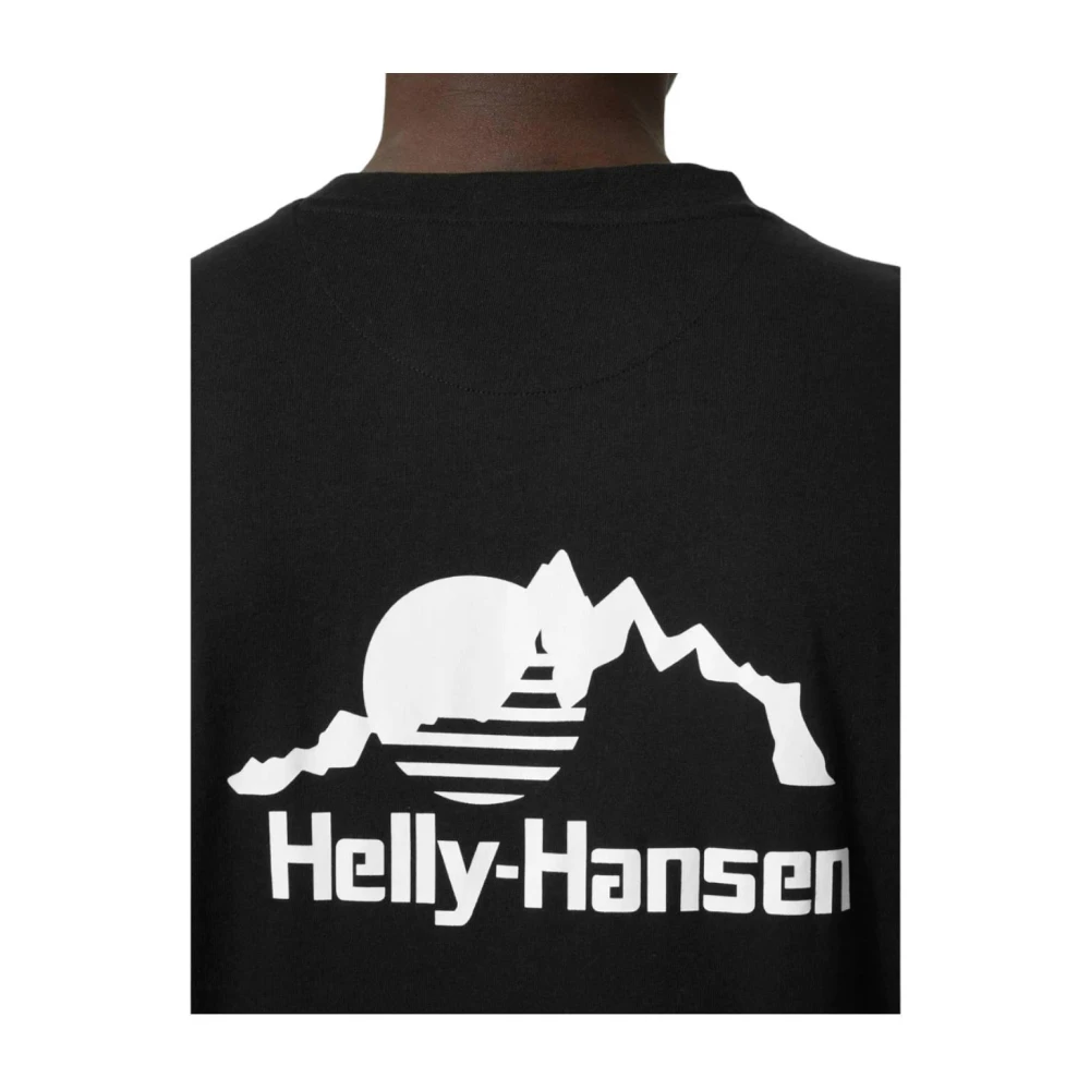 Helly Hansen Zwarte longsleeve T-shirt Young Urban Black Heren