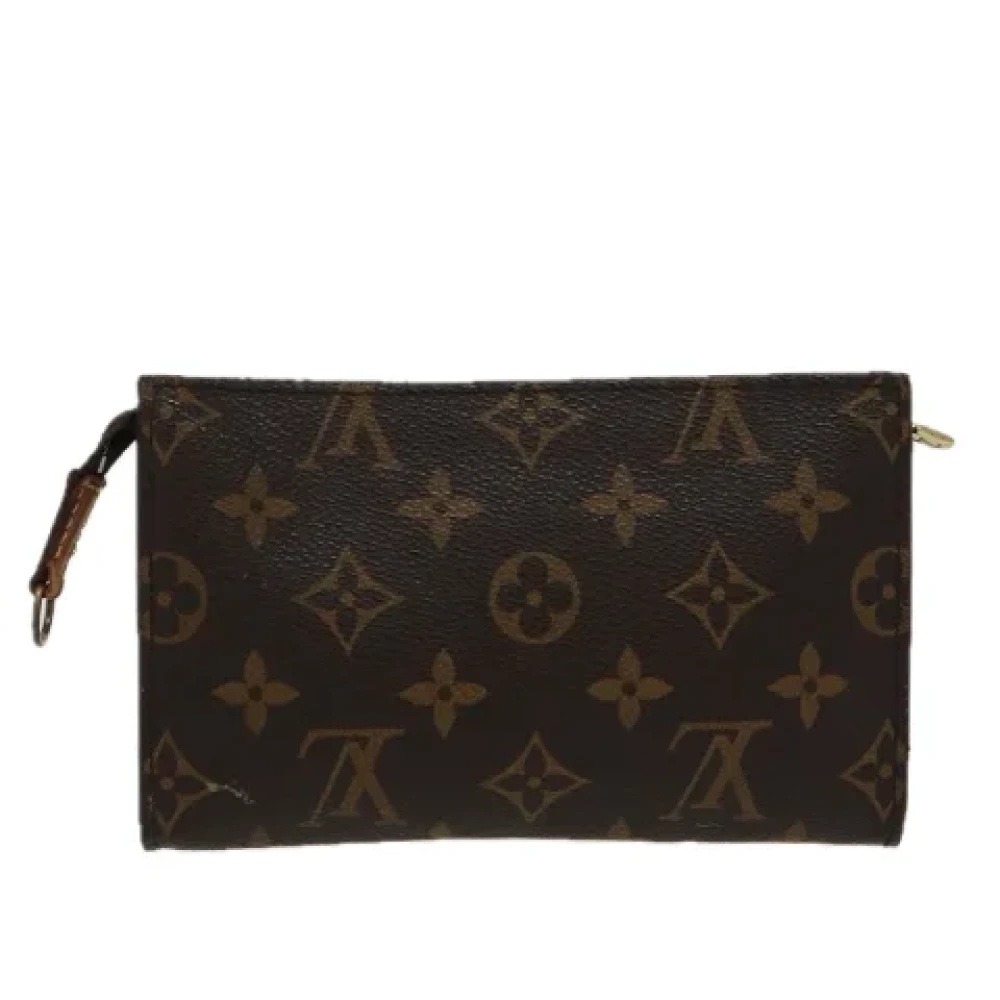 Louis Vuitton Vintage Pre-owned Canvas pouches Brown Dames