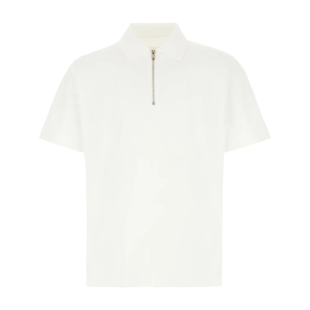 Givenchy Polo Shirt met Rits White Heren