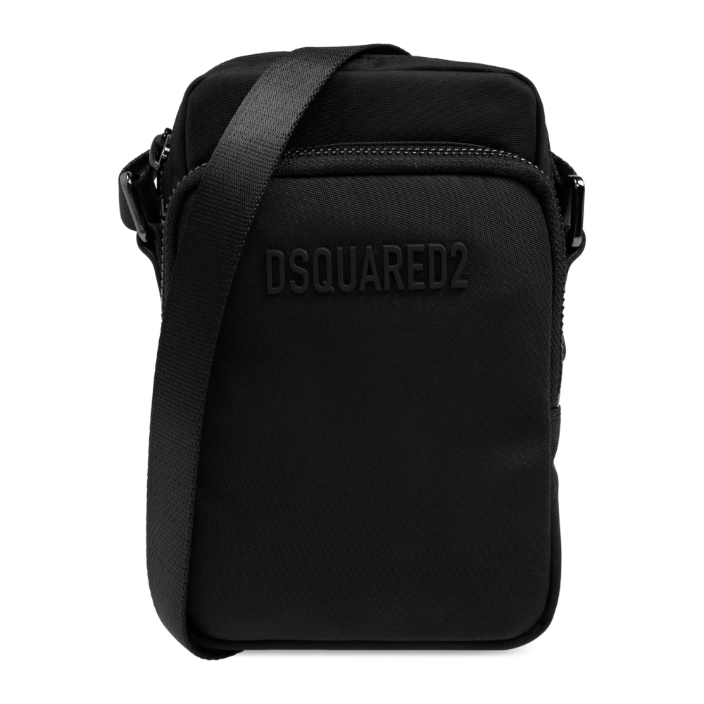 Dsquared2 Stijlvolle Marsupio Tas voor Dagelijks Gebruik Black Heren
