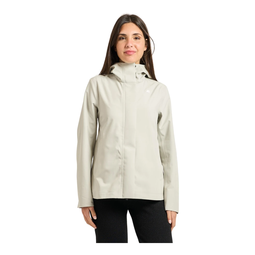 K-Way Femme Beige - Jackets > Rain Jackets