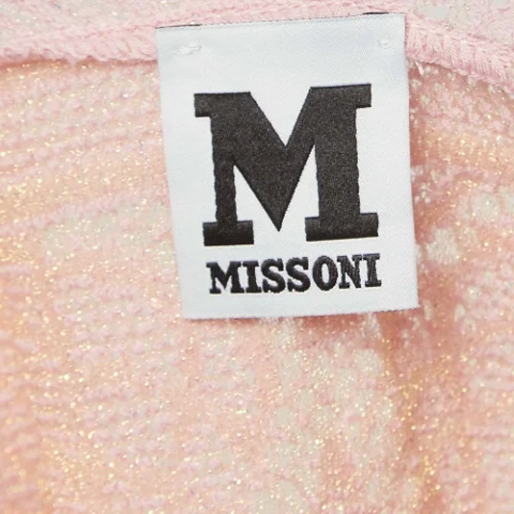 Missoni Pre-owned Fabric tops Pink Dames
