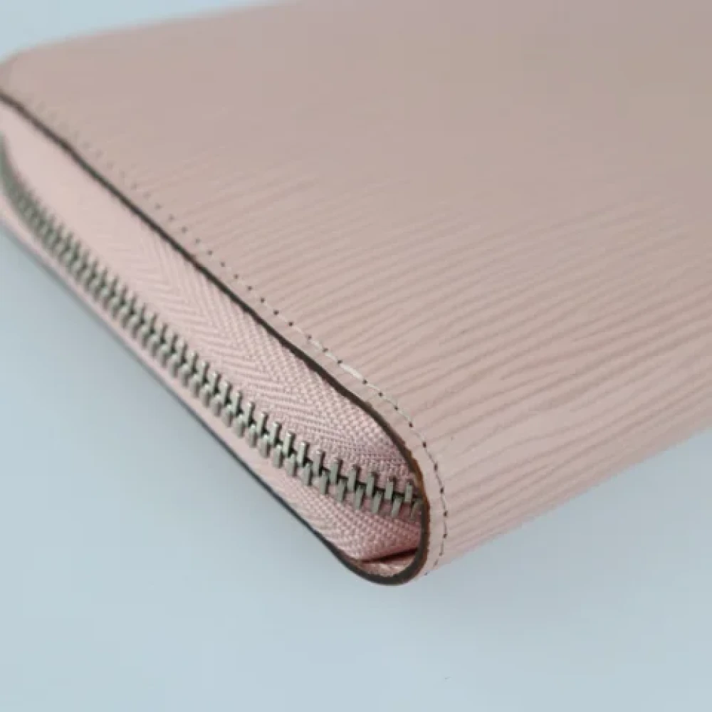 Louis Vuitton Vintage Pre-owned Leather wallets Pink Dames