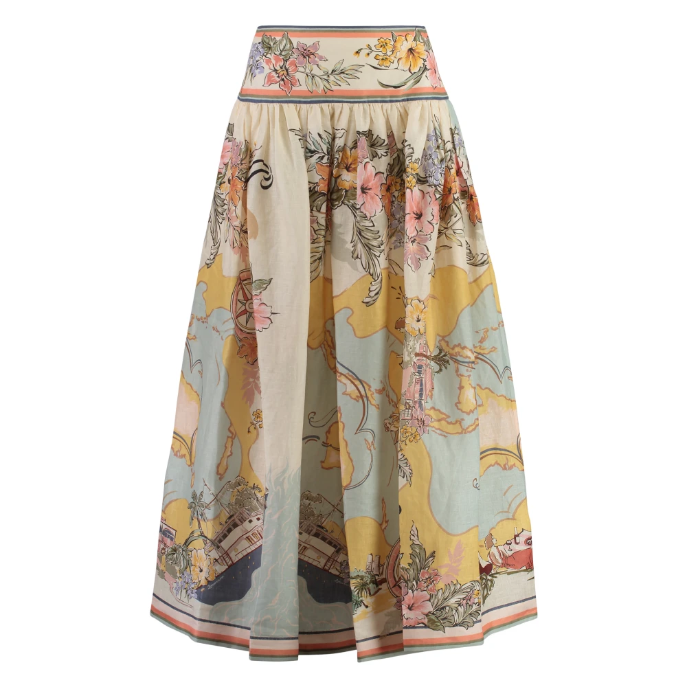 Skirts > Midi Skirts - - Zimmermann - Modalova