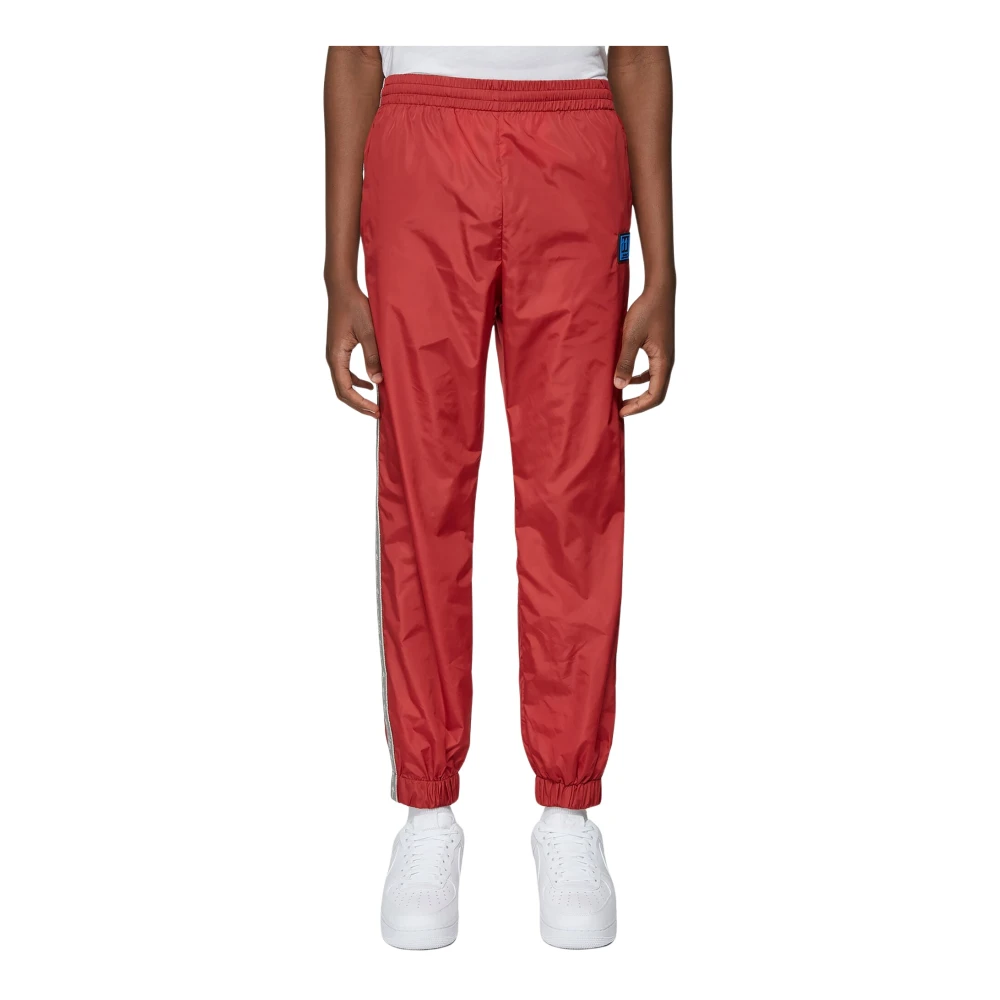 Off White Uomo Rosso Pantaloni, L, New,