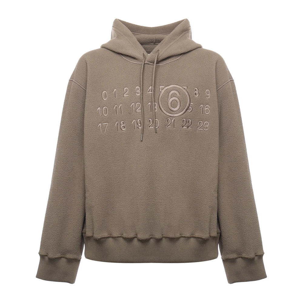 Mm6 Maison Margiela Uomo Beige Felpe, L, New,