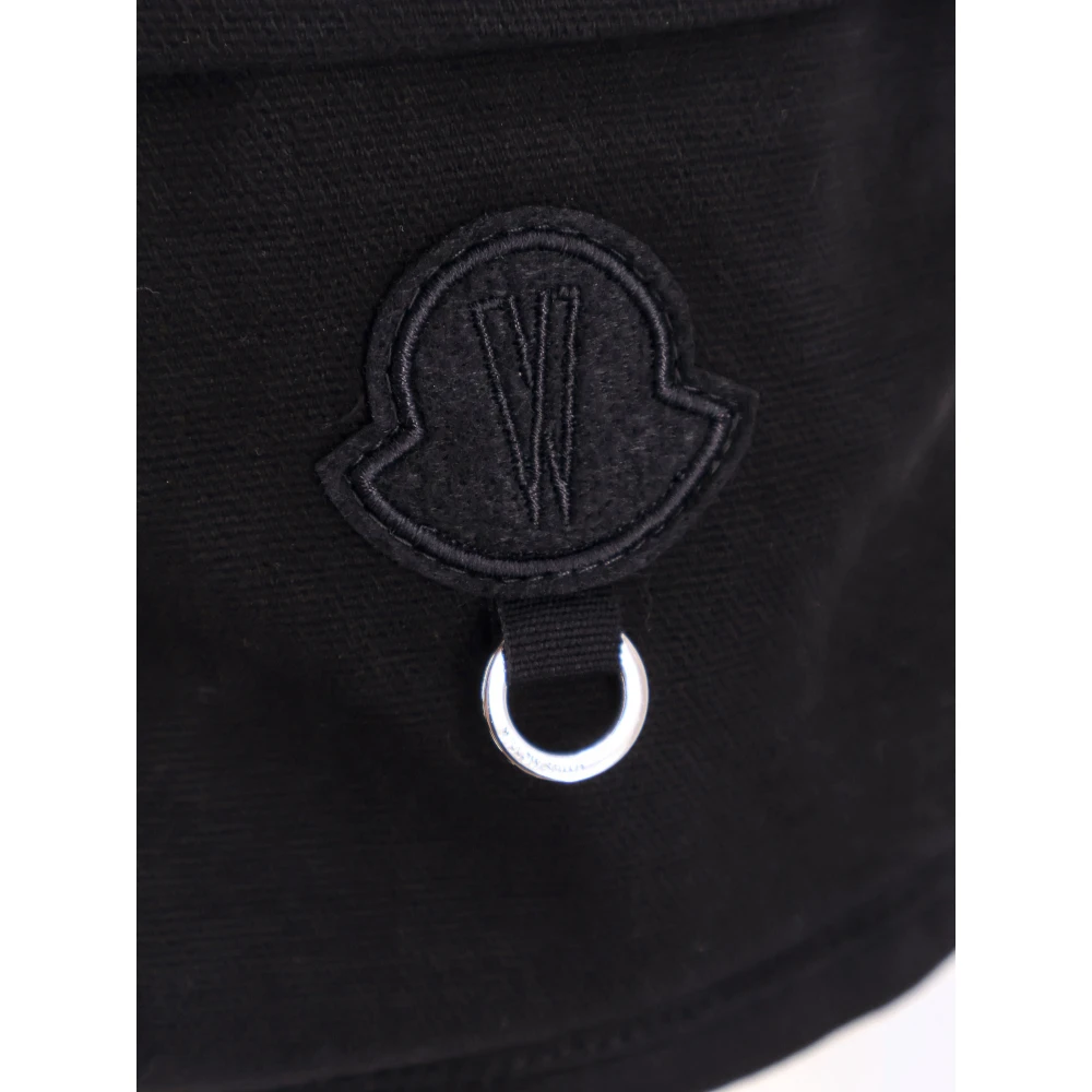 Moncler Katoenen rok met metalen detail Black Dames