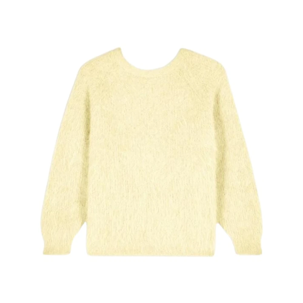 BA&SH Elegante Jumper Yellow Heren
