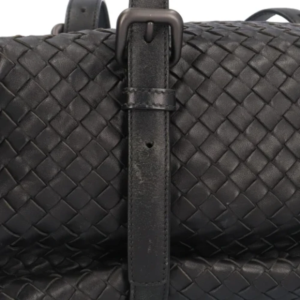 Bottega Veneta Vintage Pre-owned Leather handbags Black Dames