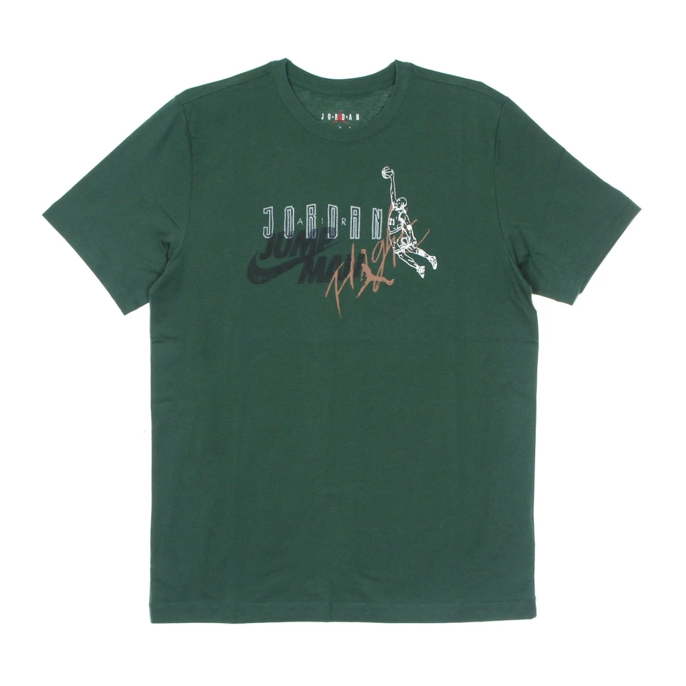Jordan Grafische Crew T-shirt Noble Green Heren