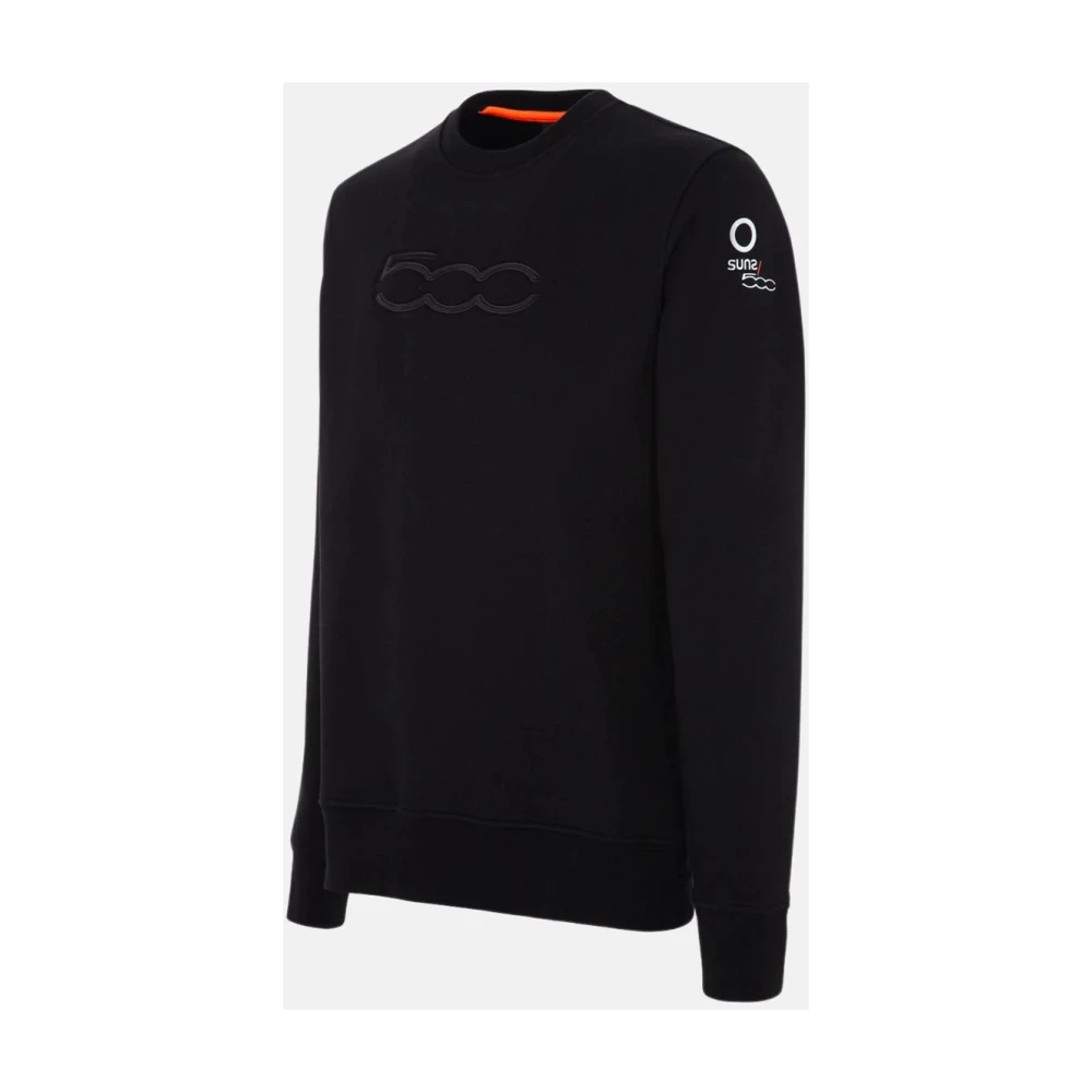 Suns Stijlvolle Sweatshirt voor Mannen en Vrouwen Black Heren