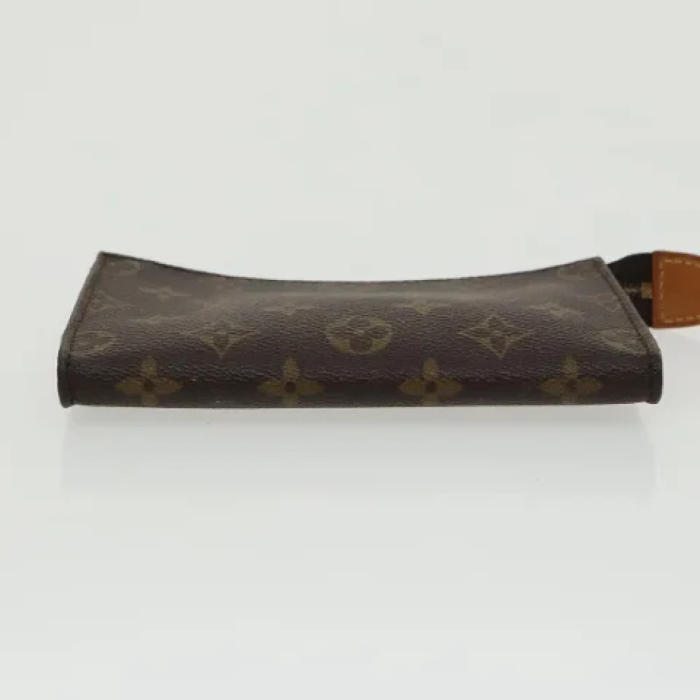 Louis Vuitton Vintage Pre-owned Canvas pouches Brown Dames