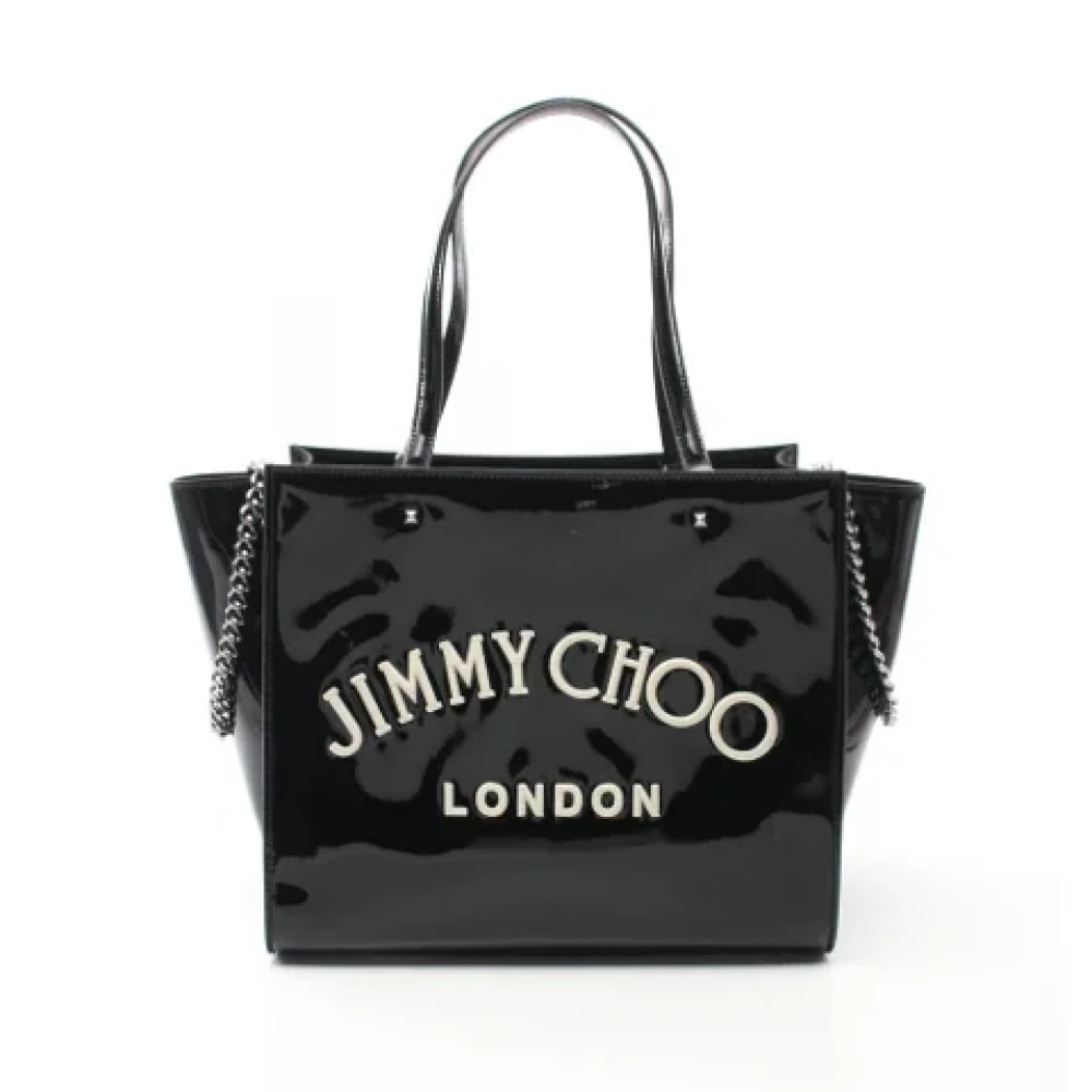 Jimmy Choo Pre-owned Leather handbags Black Dames