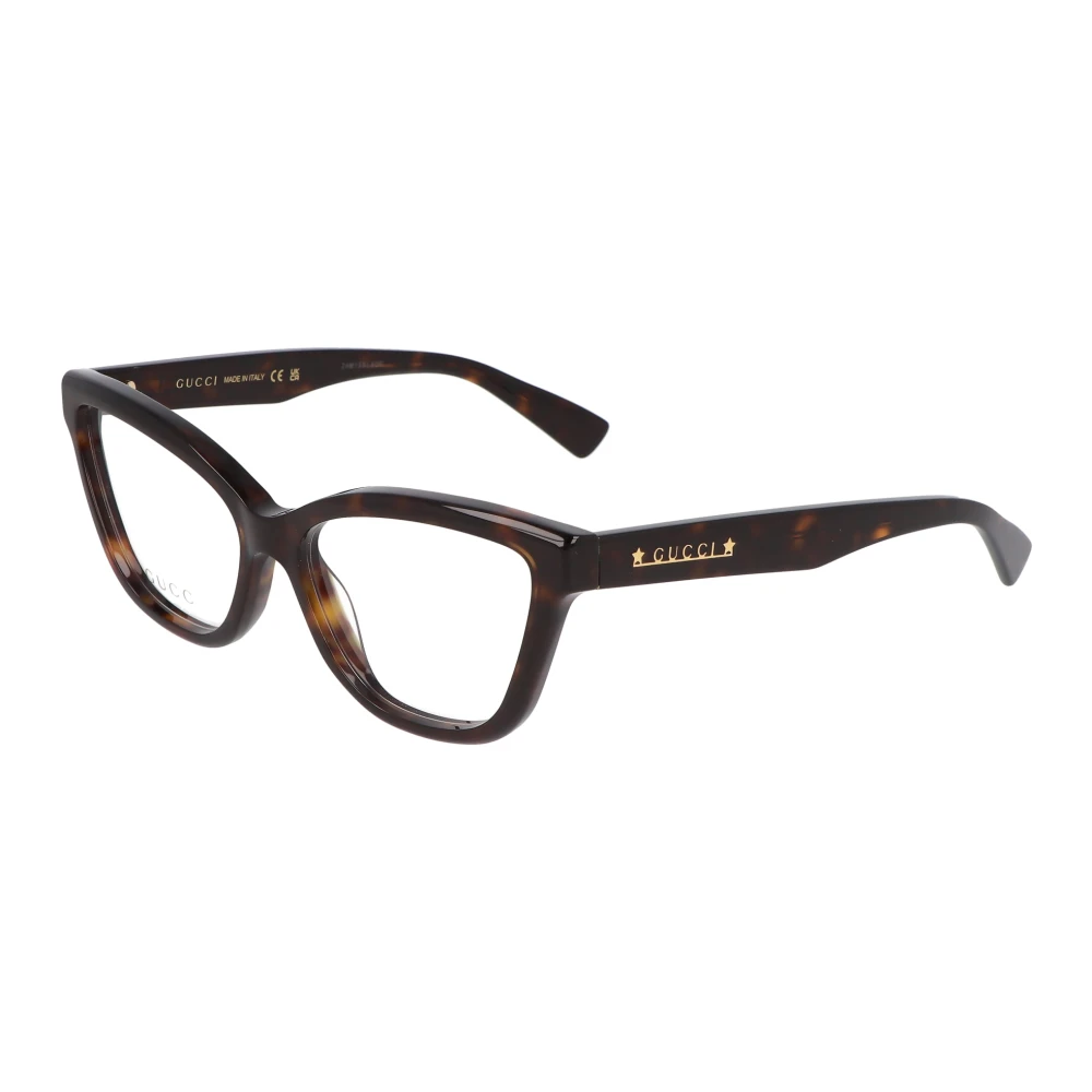 Gucci Cat Eye Brillen Brown Unisex