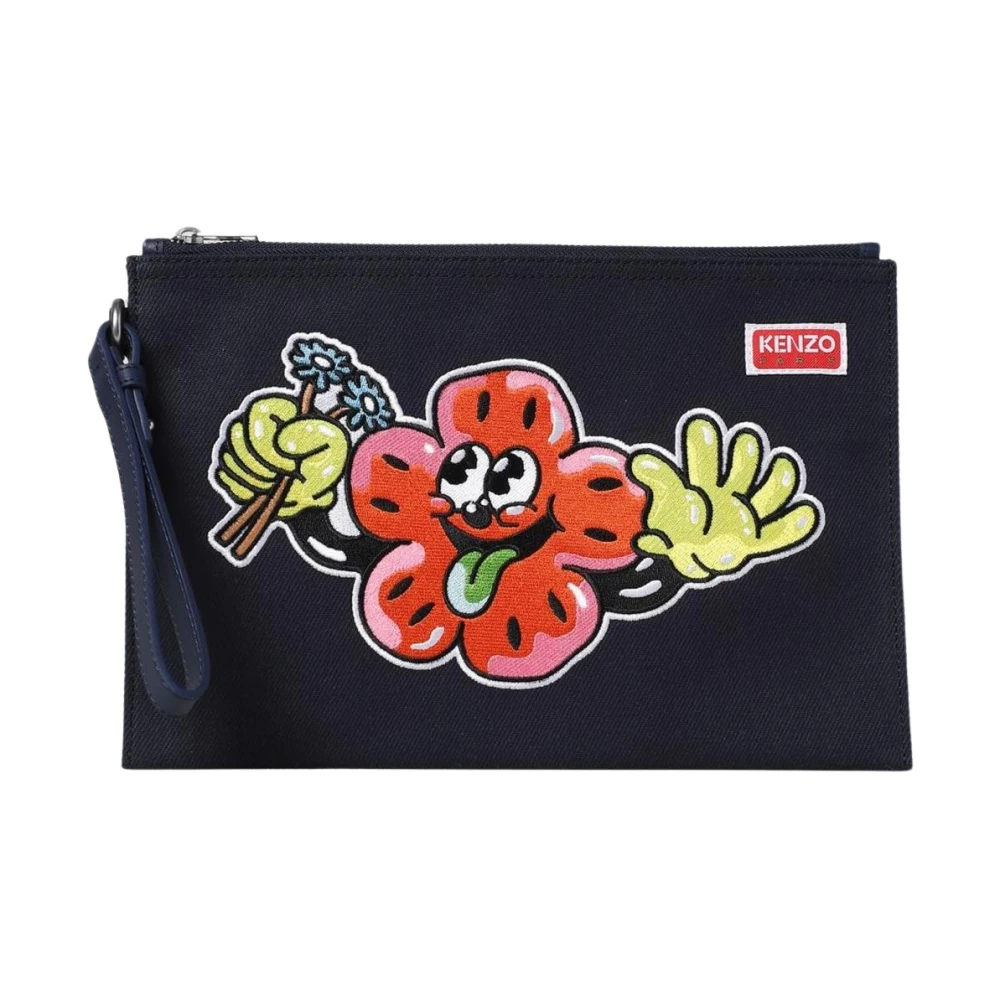 Kenzo - Bags > Clutches - Blue - Kenzo - Modalova