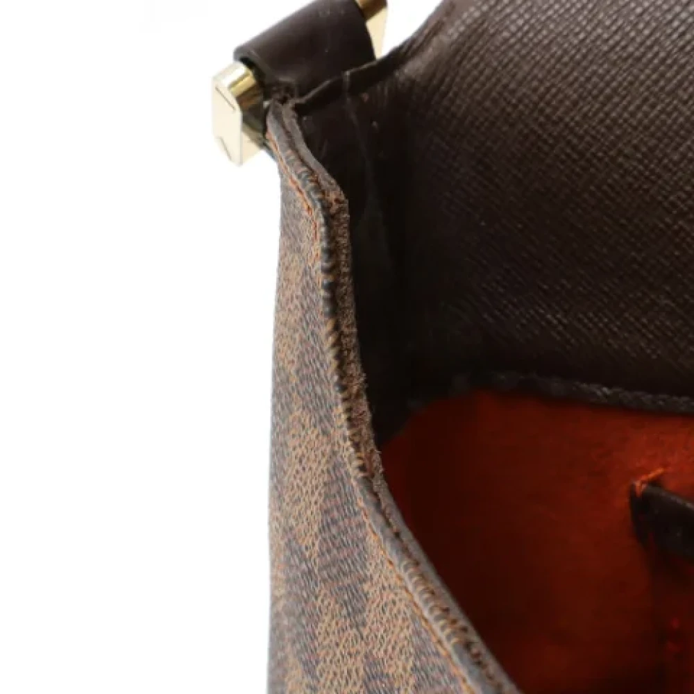 Louis Vuitton Vintage Pre-owned Plastic shoulder-bags Brown Dames
