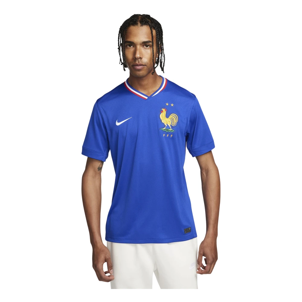 Nike Frankrijk Thuis Shirt 2024 2026 Blue Heren