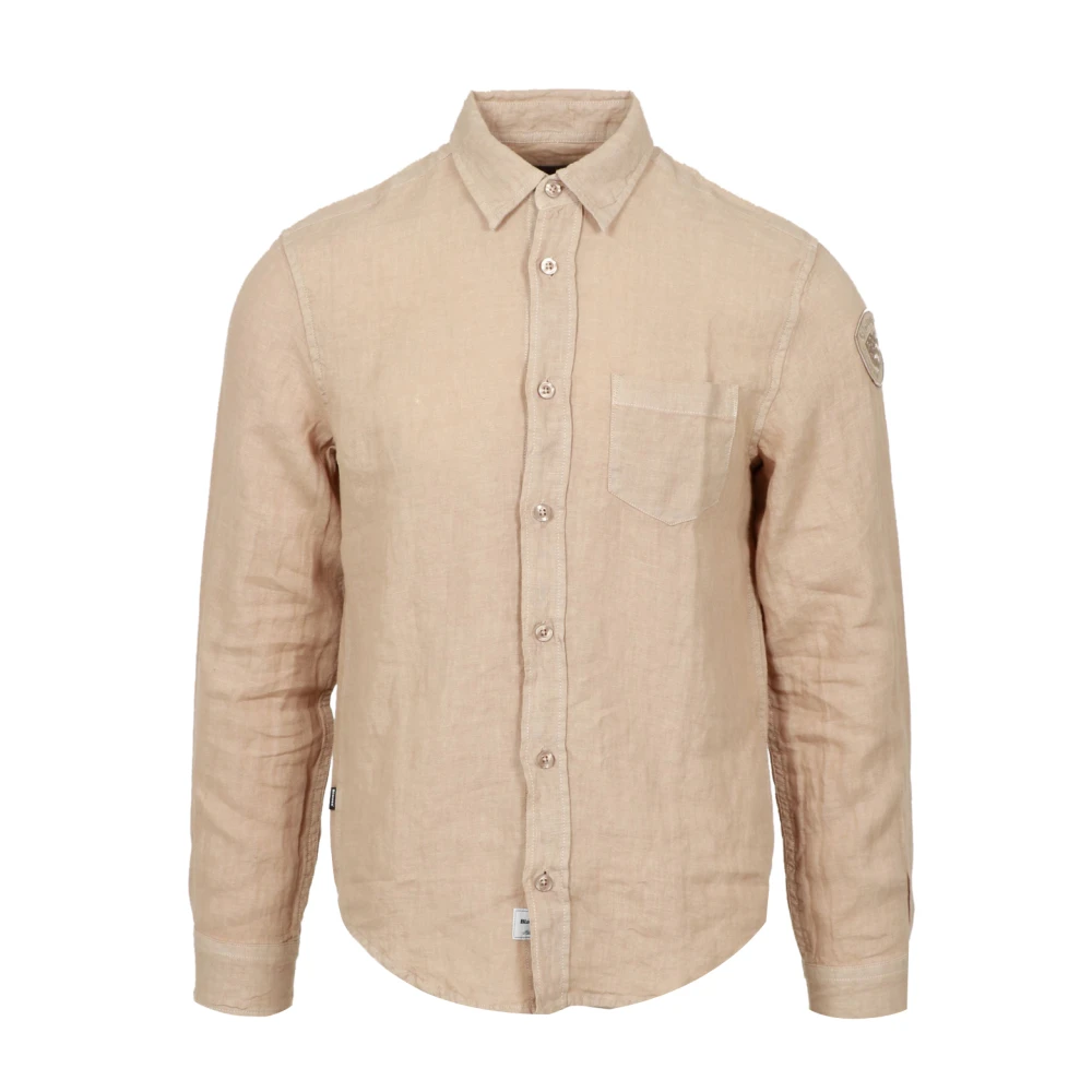 Blauer Uomo Beige Camicia Casual