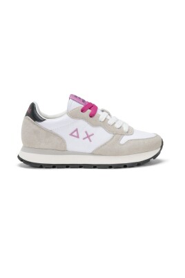 white-leather-and-fabric-casual-sneaker