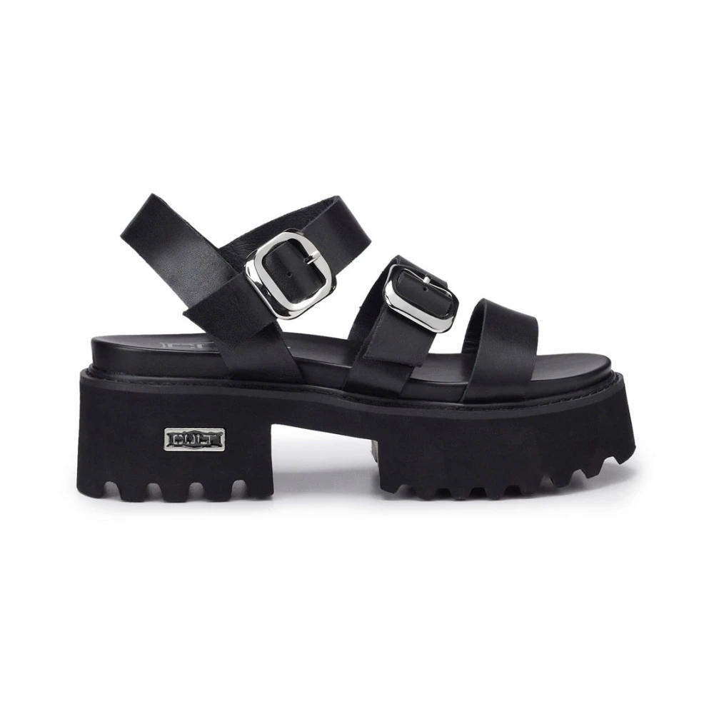 Cult Vrouw Zwart Schoenen Dames, 40 Eu, Glam-Rock E Sandaal