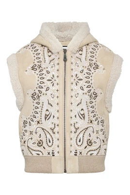 Leather Vest PAISLEY