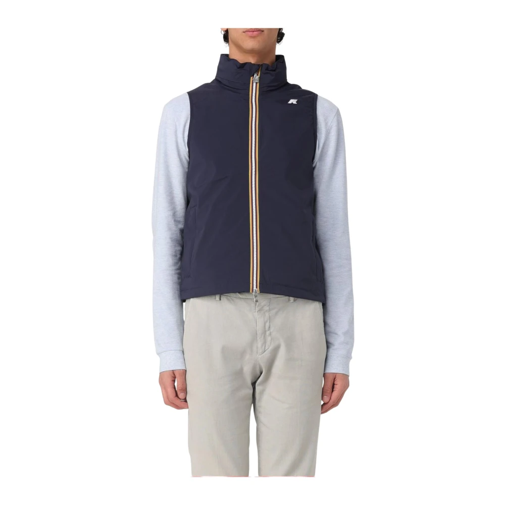K-Way - Jackets > Vests - Blue - K-Way - Modalova