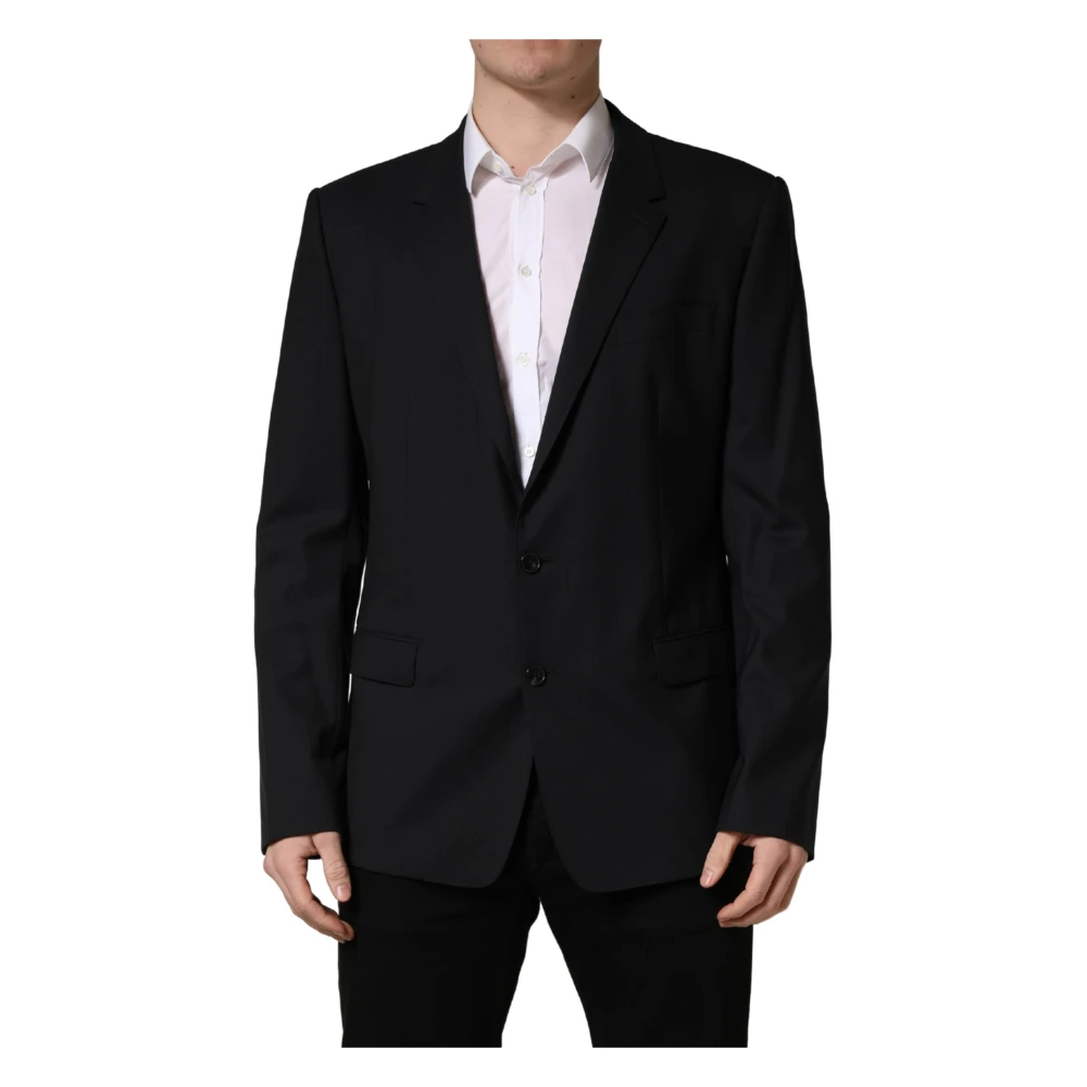 Dolce & Gabbana Men's Blue 2 Button Suit Jacket - Blazers - 2XL - Jackets