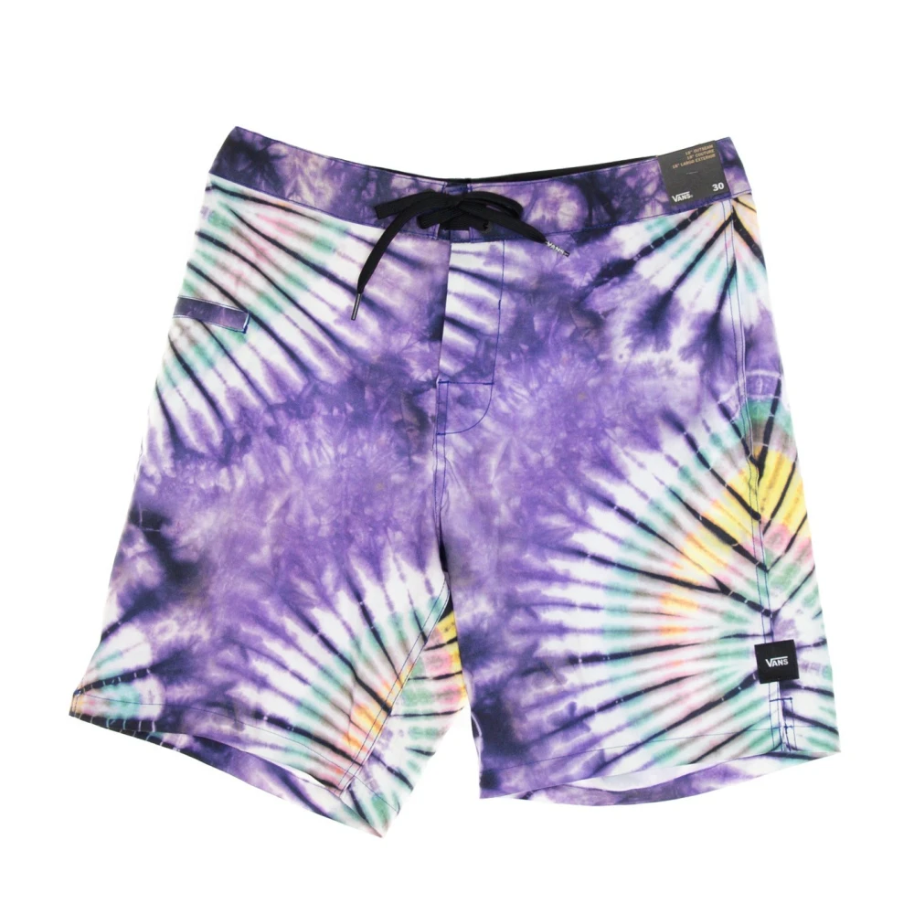 Vans Lila Tie Dye Boardshorts Purple, Herr