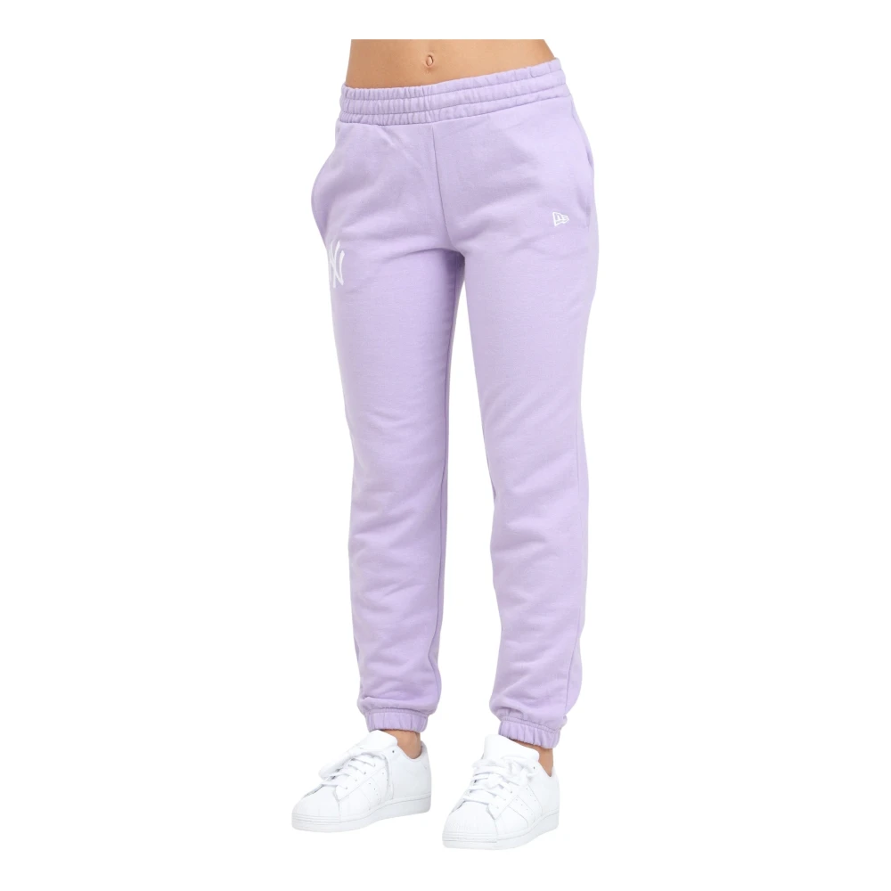 New era MLB League Essential Sportieve Broek Lila Purple Dames