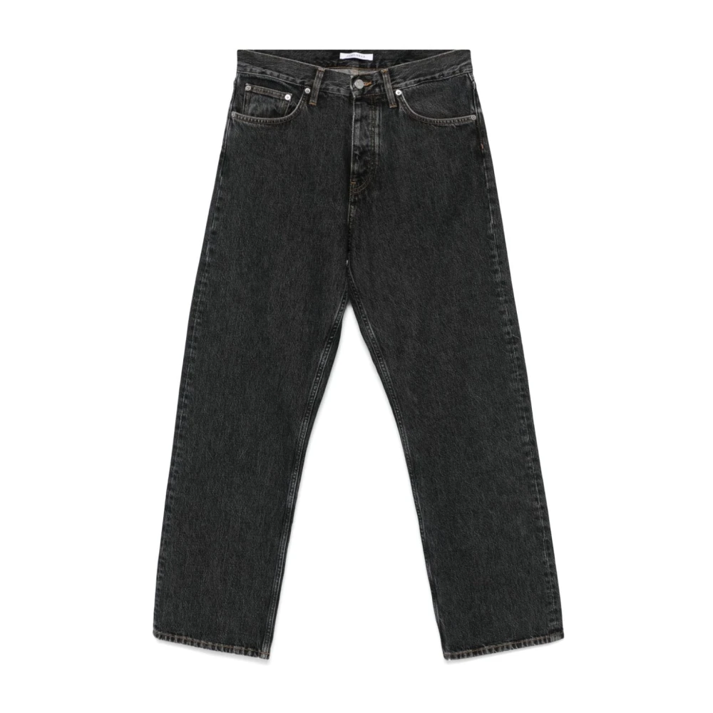 Sunflower Zwarte Denim Jeans Vlinder Sluiting Black Heren