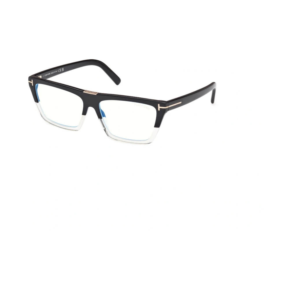 Tom Ford Vierkante Tf5912 Bril Black Unisex