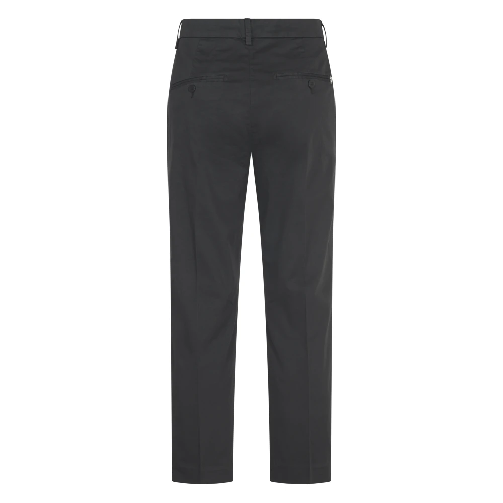 Dondup Nima ZIP Broek Black Dames