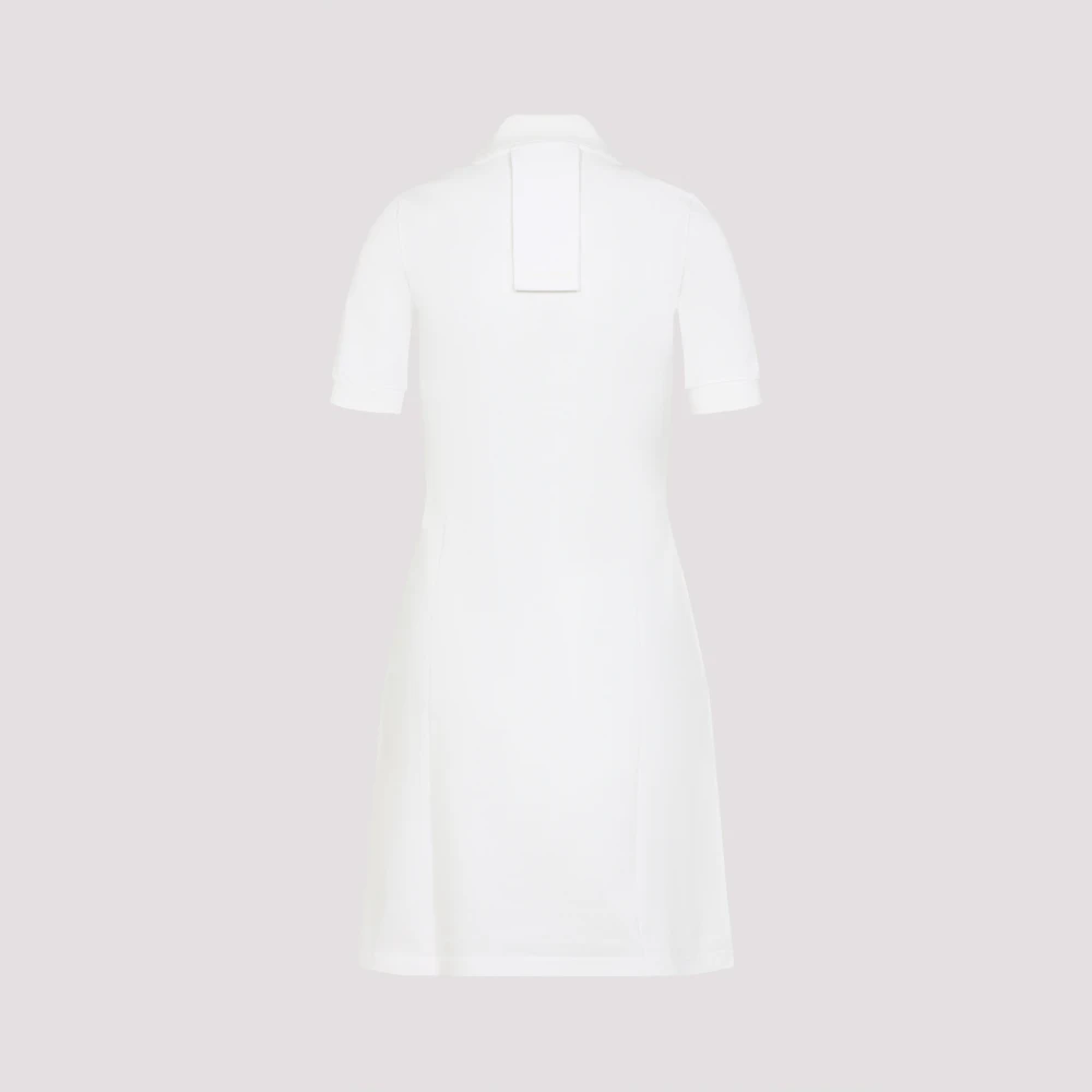 Courrèges Piqué Jurk White Dames