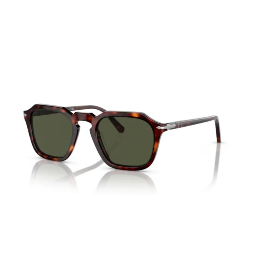 Persol Unisex Brown Sunglasses, One Size, Classic Sunglasses