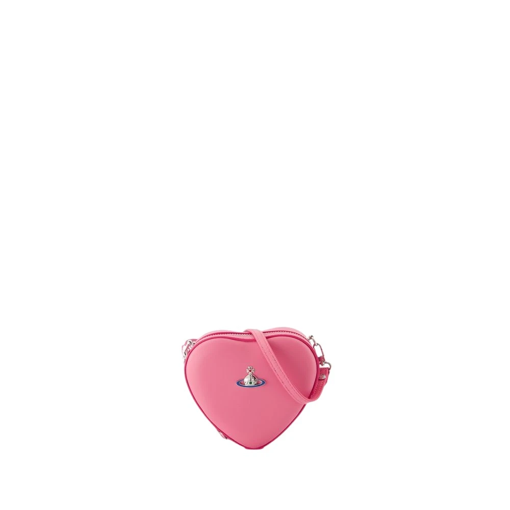 Vivienne Westwood Roze Heart Crossbody Tas Pink Dames