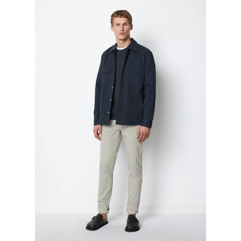 Marc O'Polo Overshirt Blue Heren