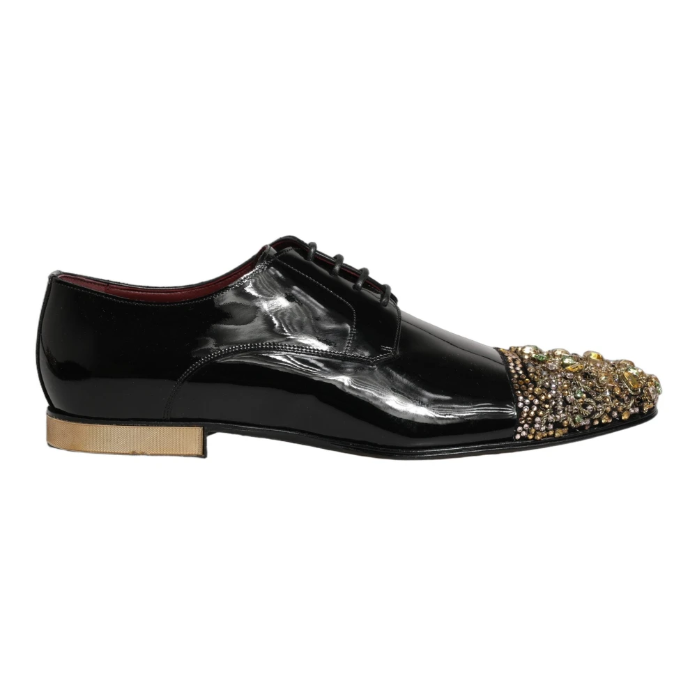 Dolce & Gabbana Men's Black Derby Dress Shoes - Dress Shoes - 10 Uk - Shoes