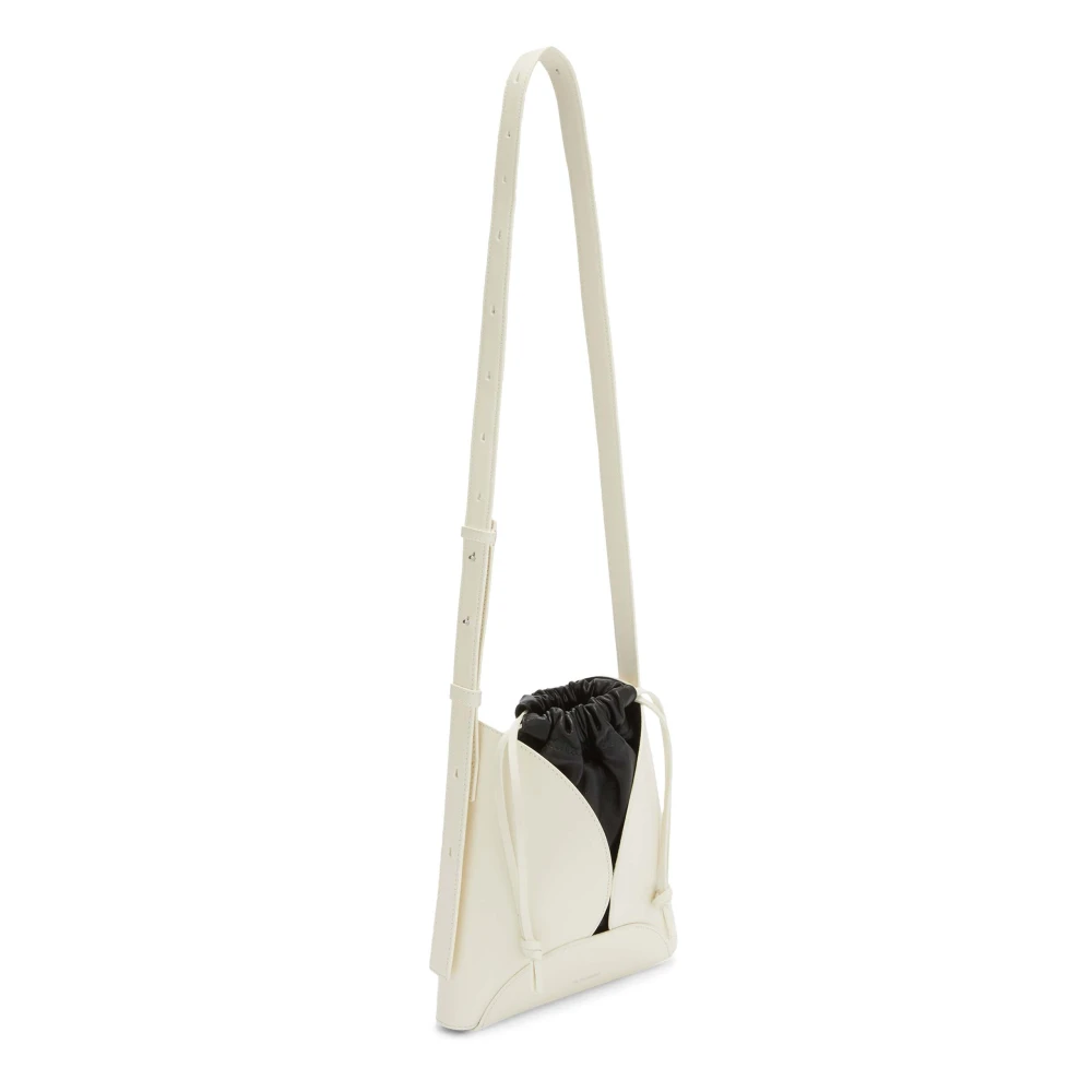 Jil Sander Schoudertas Beige Dames