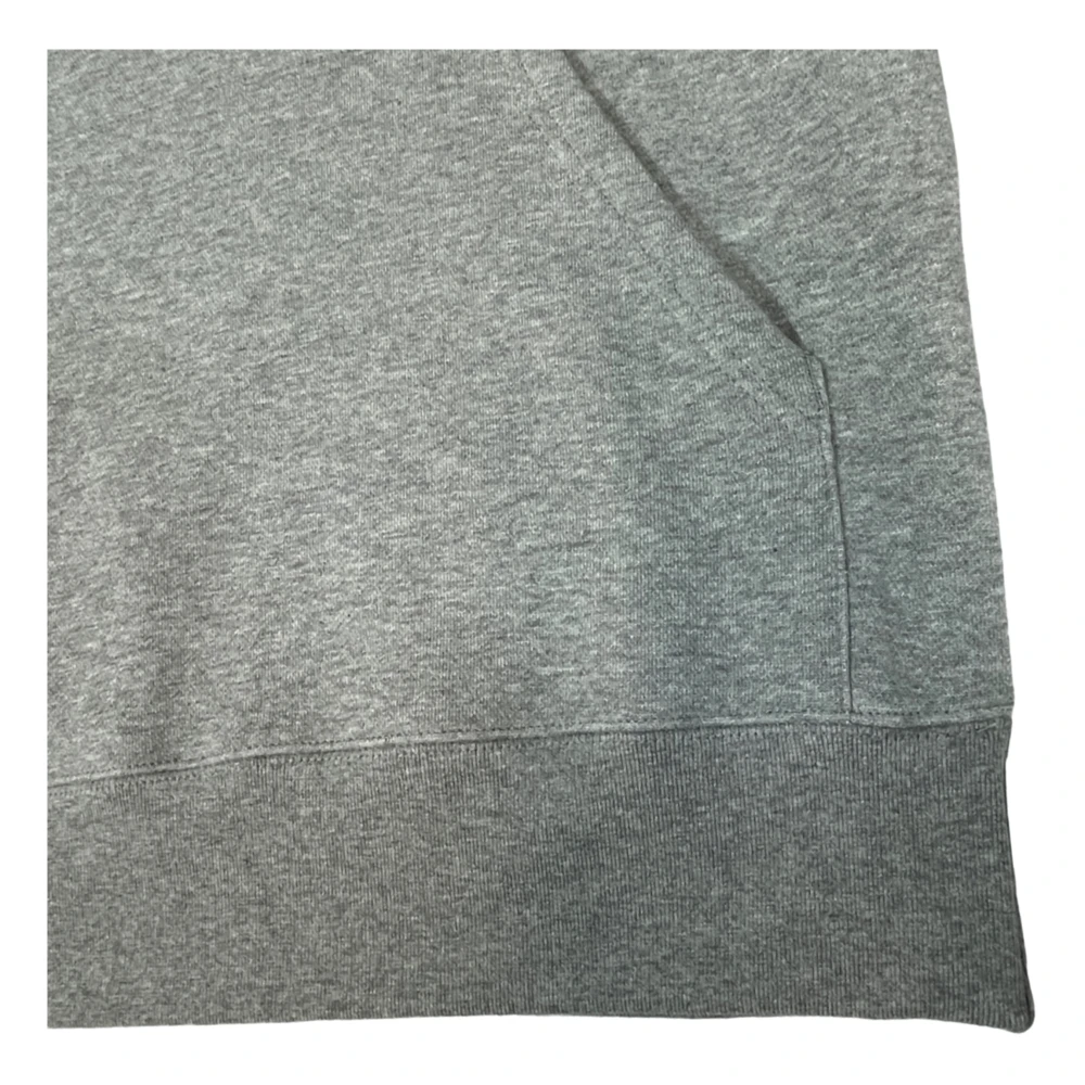 Denham Stamp Reg Hoody Sweatshirt Grijs Marl Gray Heren
