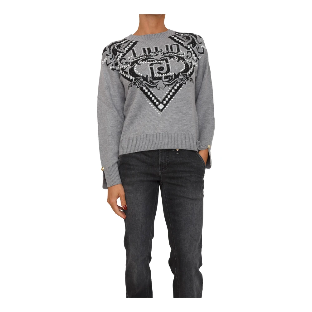 Liu Jo Donna Grigio Maglie, M, New,