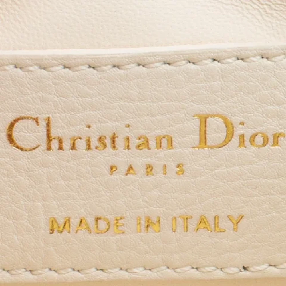 Dior Vintage Pre-owned Leather dior-bags White Dames