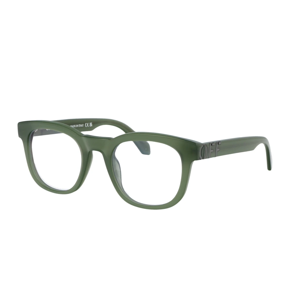 Off White Stiliga Optical Style 71 Glasögon Green, Unisex