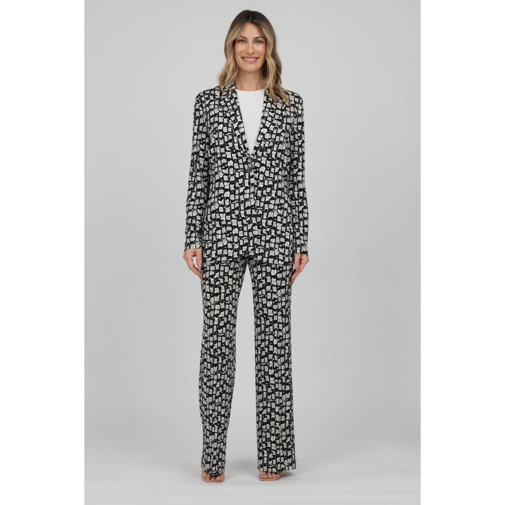 Via Masini 80 Jersey Broek Multicolor Dames