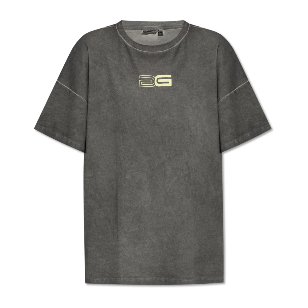 Gestuz Women's Gray Gzsilmo T-Shirt - T-Shirts - S - Tops