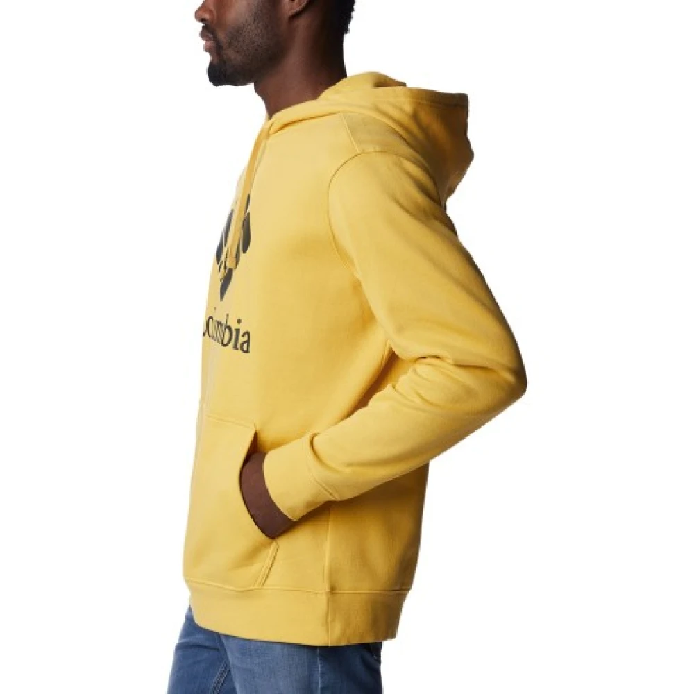 Columbia Heren Sweatshirt Yellow Heren