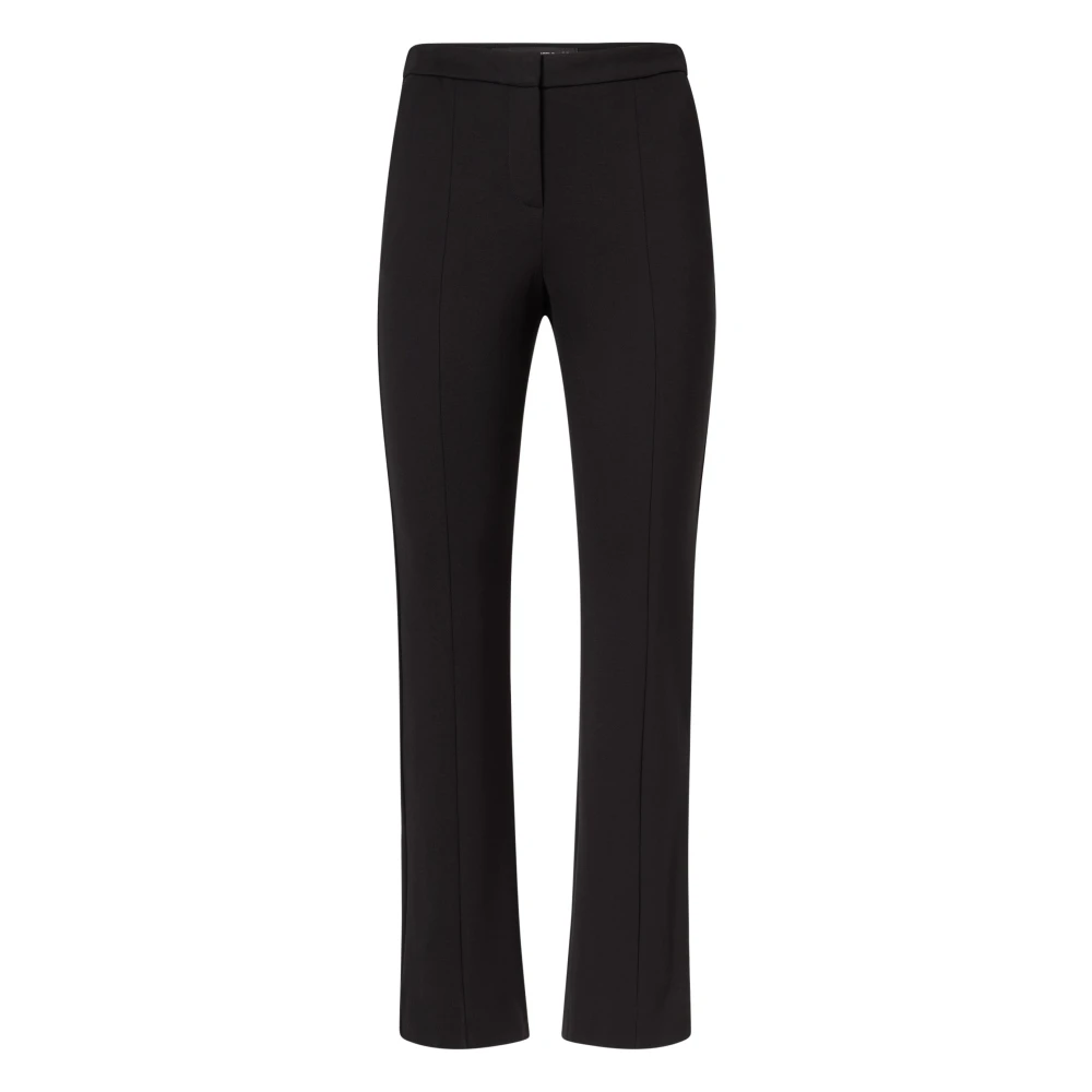 Karl Lagerfeld Maatwerk Gebreide Broek Black Dames