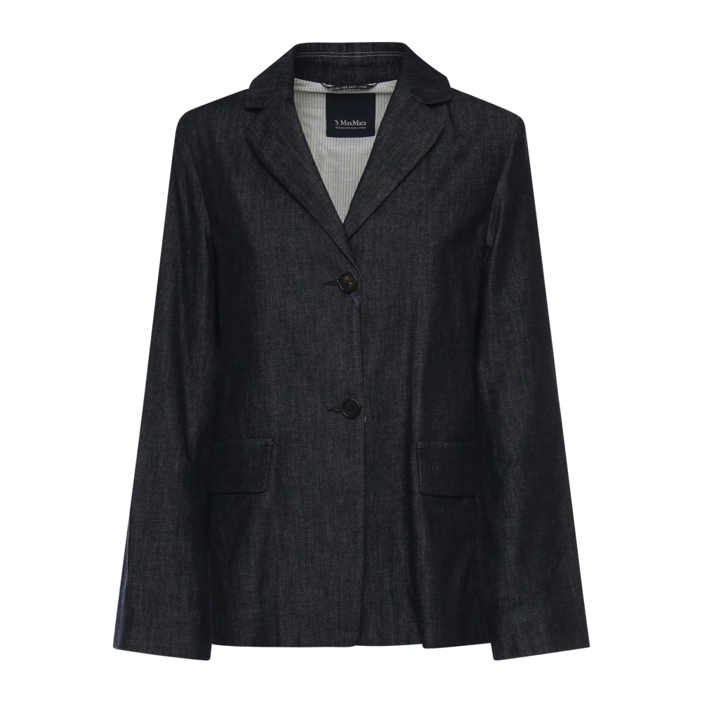 Max Mara Women's Blue Blazers, S, Blazers